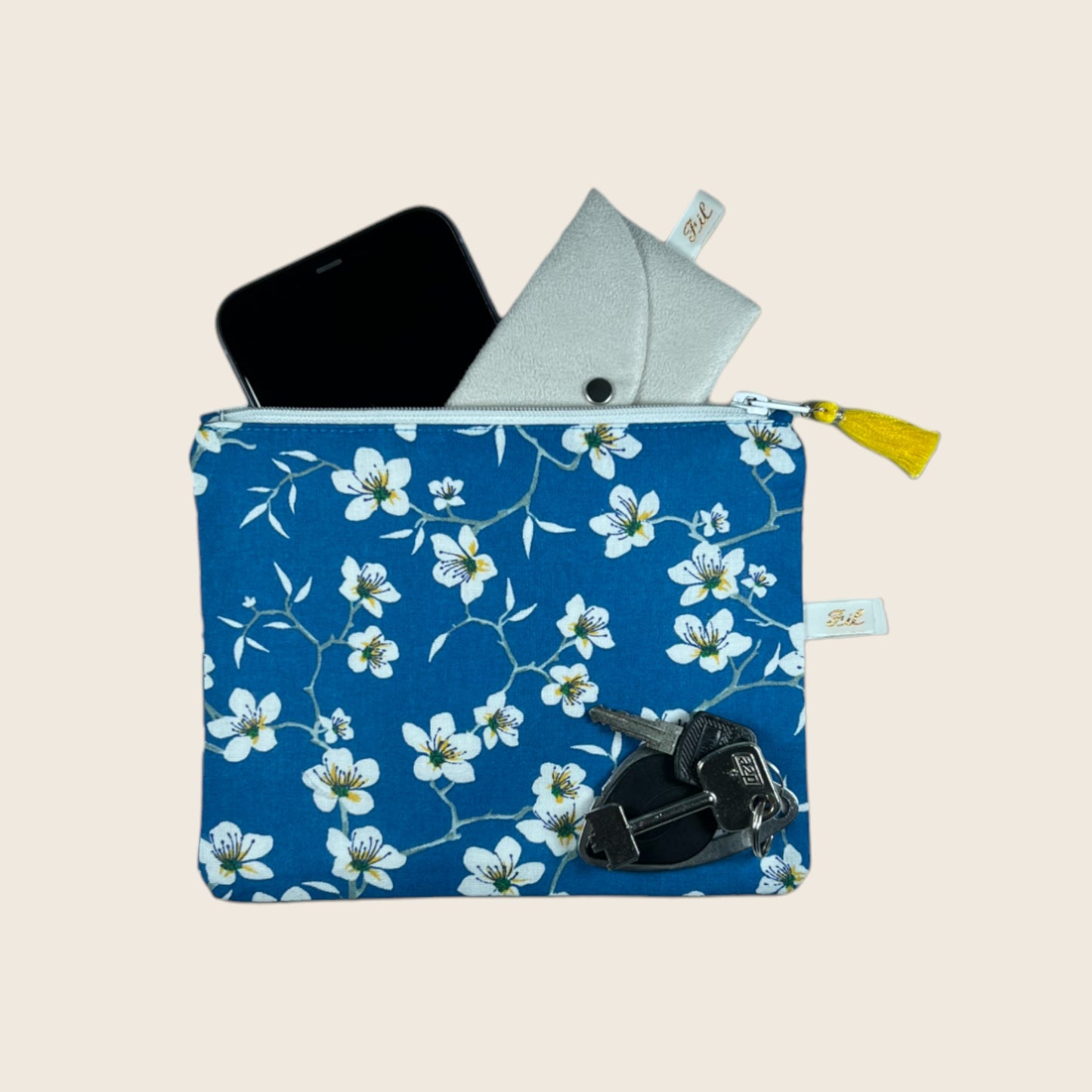 Pochette tissu femme Amandine