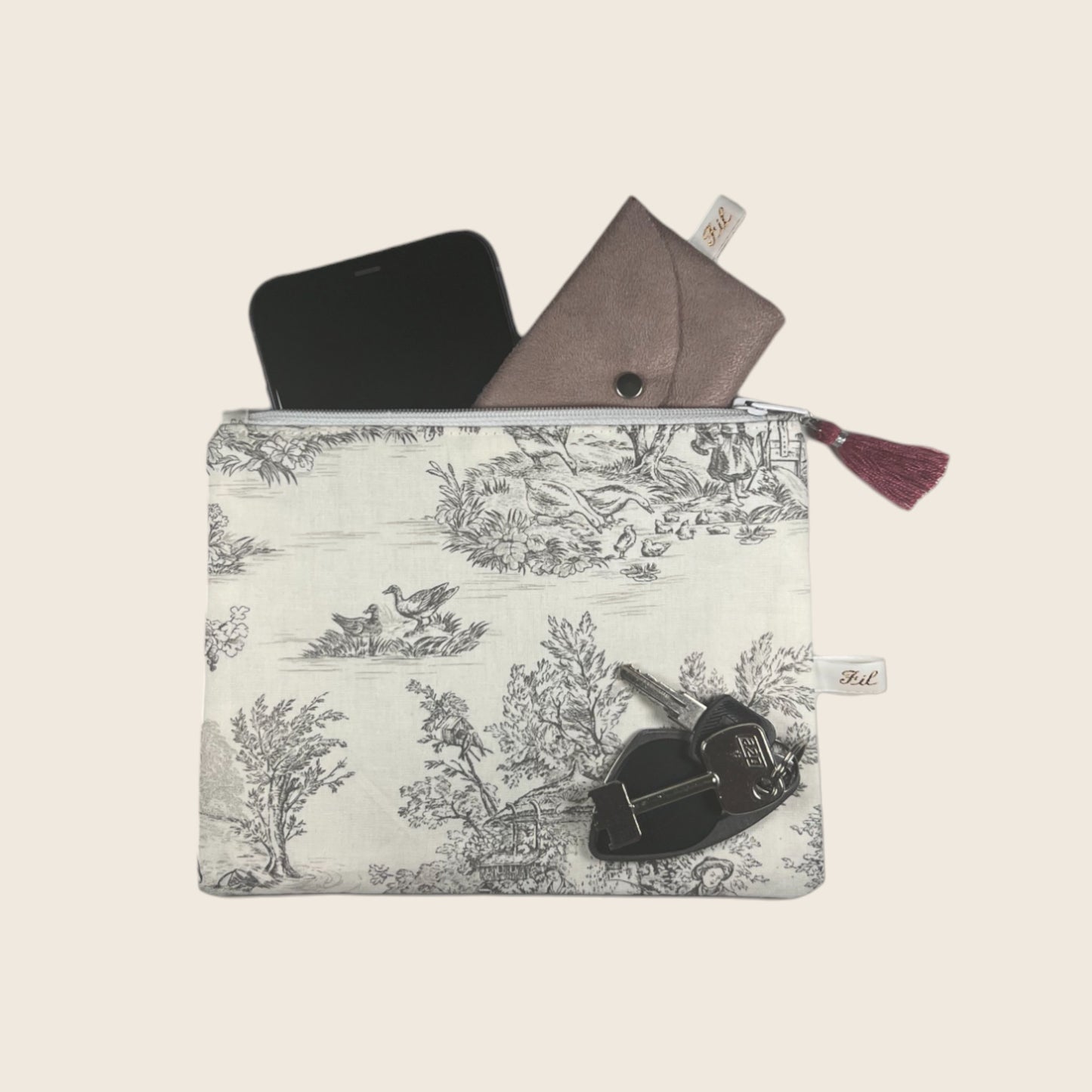 Pochette tissu femme Colette
