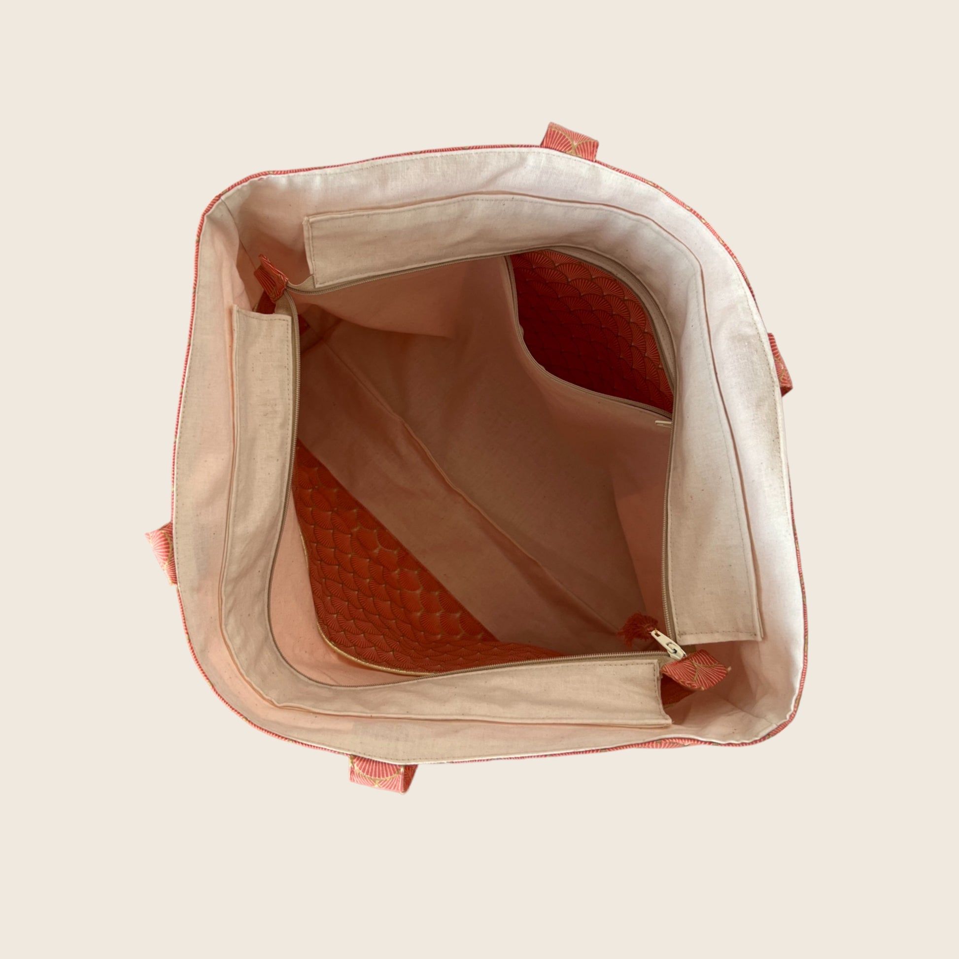 Sac cabas tissu femme Alma